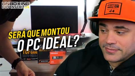 O Paquetá ACERTOU no Setup Brunão se Surpreendeu Unboxing dos