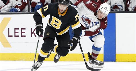 Preview Bruins Kick Off December Against The Avalanche Stanley Cup Of Chowder