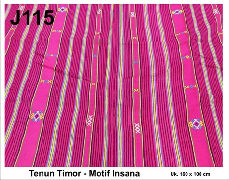 Kain Tenun NTT Tenun Timor Motif Insana