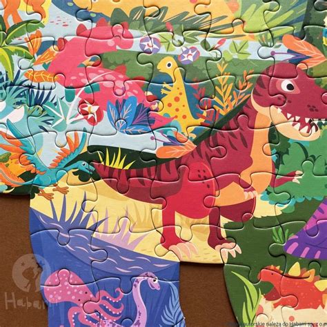 Puzzle Edukacyjne Dinozaur Triceratops Szt Sklep Habarri Pl