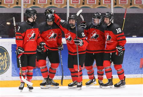 Canada Gets Job Done In World U 18 Quarter Final Against Latvia