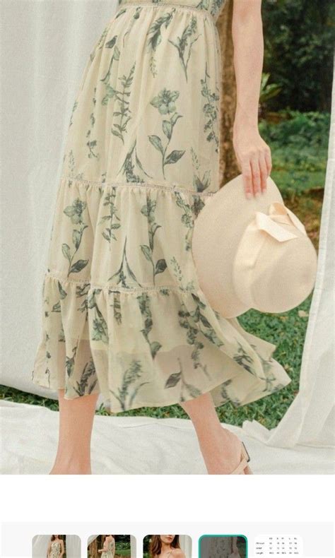 The Willow Label Estelle Maxi Dress Floral Print Women S Fashion