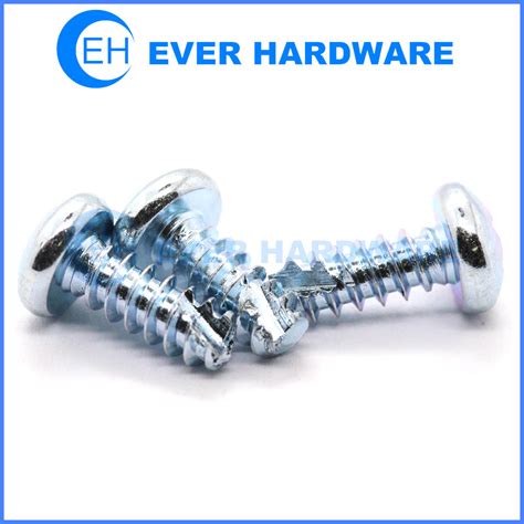 Pan head sheet metal screws thread cutting screws for metal