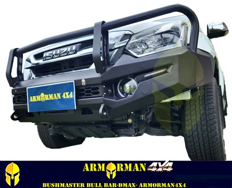 Bushmaster Bull Bar For Dmax 2017 2019 Armorman4x4 Armorman 4x4