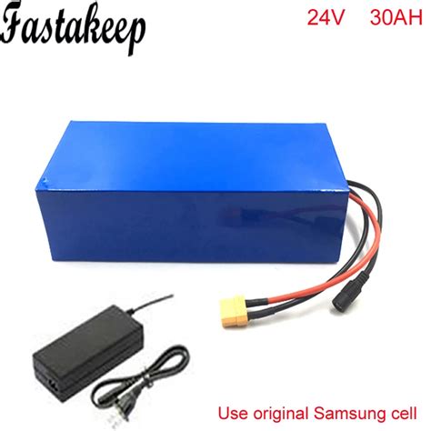 24 Volts Battery 24v 30ah Diy Recharge Lithium Ion Battery Pack For Samsung Cell In Electric