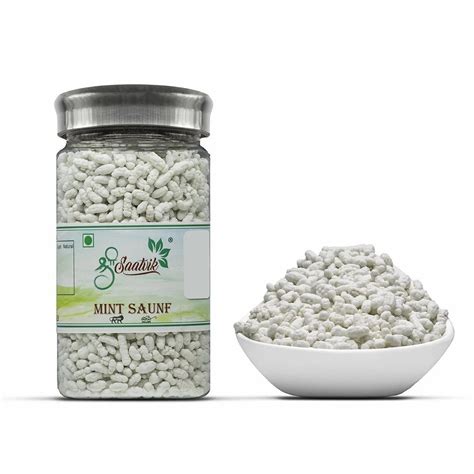 White Sweet Shree Saatvik Mint Saunf Mukhwas After Meal Digestive Mouth