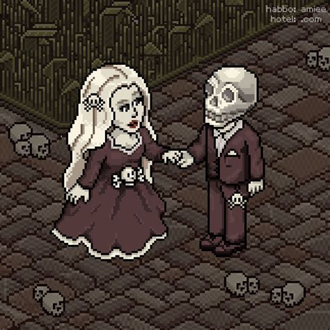 Ms Vamp And Mr Brain WINNERS Habbo Hotel Origins