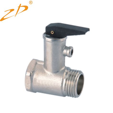 Hot Stamped Chrome Plated Female Male Brass Double Safety Valve China