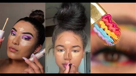 Best Makeup Transformations New Makeup Tutorials Compilation Youtube