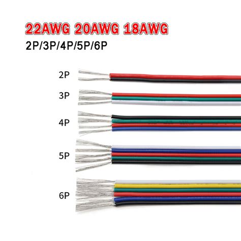 P P P P P Flat Ribbon Cable Awg Awg Awg Electronic Extension