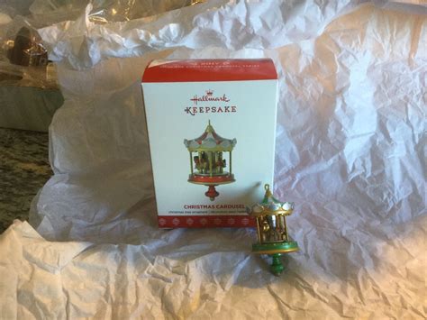 Hallmark Koc Event Christmas Carousel Repaint Mib Antique Price