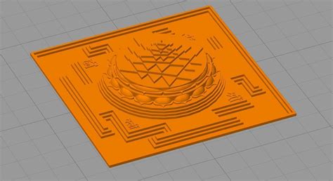 Sri Yantra Meru D Model D Printable Cgtrader