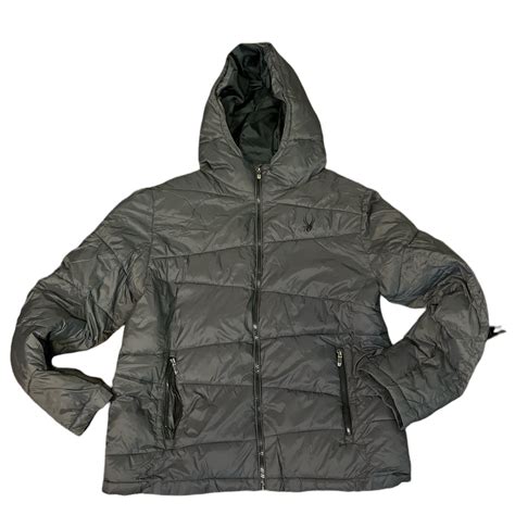 Spyder Spyder Nexus Grey Puffer Jacket Custom Superman Design Grailed