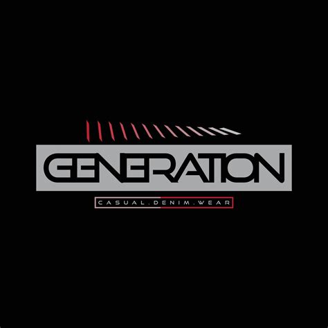 Generaation typography slogan for print t shirt design 9495935 Vector Art at Vecteezy