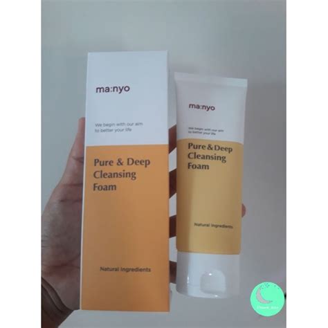 Jual Manyo Factory Cleansing Soda Foam Ml Pure Cleansing Oil Ml