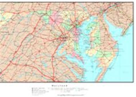 Maryland Elevation Map