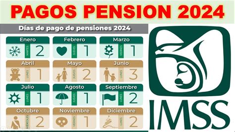 Calendario Oficial De Pagos Pension Imss 2024 Todas Las Fechas Aqui