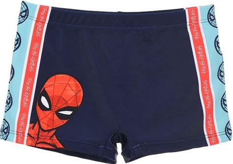 Marvel Spiderman Zwemboxer Zwembroek Navy Maat Bol