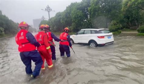 现场直击：台风“杜苏芮”登陆福建晋江 新华网