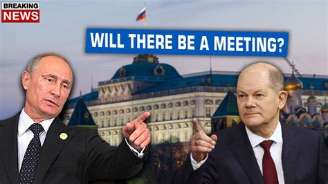 Ukraine War German Chancellor Olaf Scholz Announces Meeting With