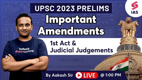 First Amendment Of Indian Constitution 1st Amendment Act 1951 UPSC