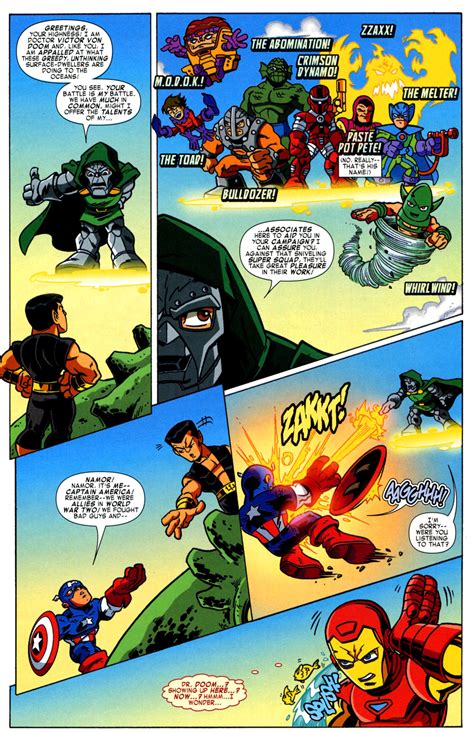 Read Online Marvel Super Hero Squad Comic Issue 3