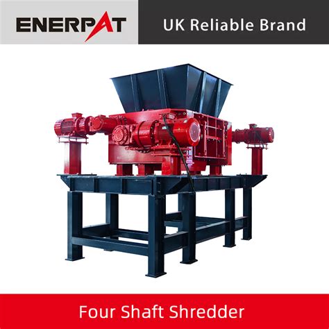 Four Shaft Shredder Quad Shaft Shredder Electrical Waste Shredder