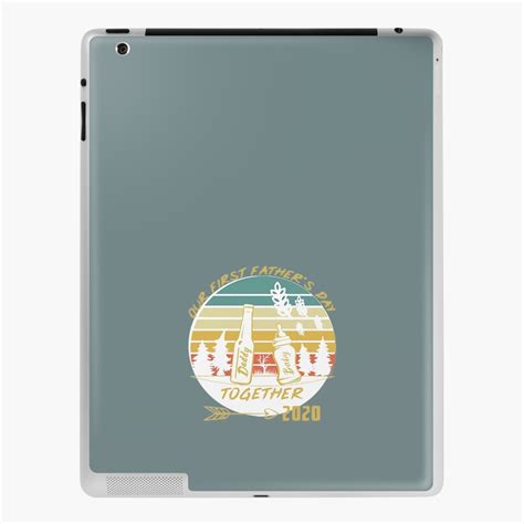 Funda Y Vinilo Para Ipad Nuestro Primer D A Del Padre Juntos Pap E