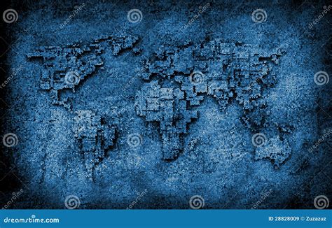 Mapa de Velho Mundo ilustração stock Ilustração de geografia 28828009