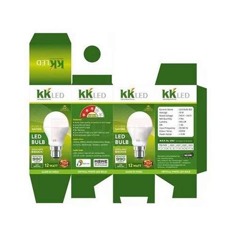 Led Bulb Packaging Box At Best Price In Kalyan Id 23520745912