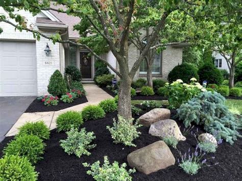 55 Fresh And Beautiful Front Yard Landscaping Ideas Low Maintenance