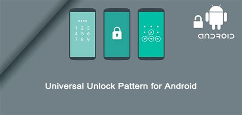 Universal Unlock Pattern For Android Without Data Loss