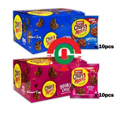 G X Pcs Mini Chips More Handy Pack Original Double Choco