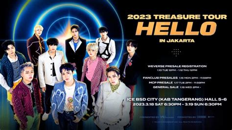 4 Hari Menuju Konser TREASURE Simak Jadwal Dan Harga Tiket Yang Tersedia