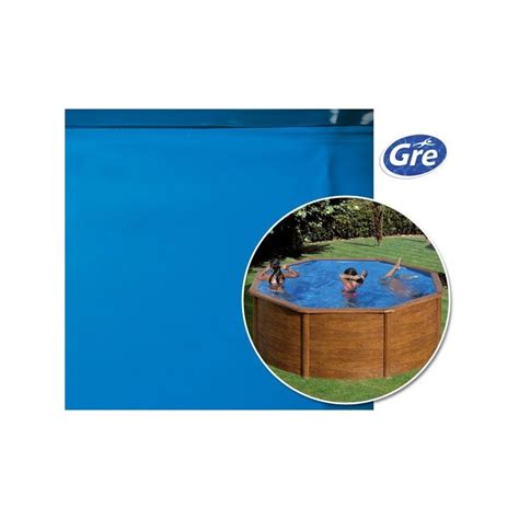 Liner bleu Ø 3 5 x 1 2 m Gre Pool pour piscine ronde Liner piscin