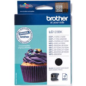 Brother LC123BK Black Ink Cartridge