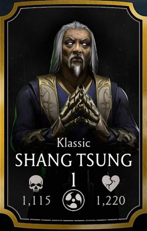 Shang Tsung Klassic Mortal Kombat Mobile Wikia Fandom