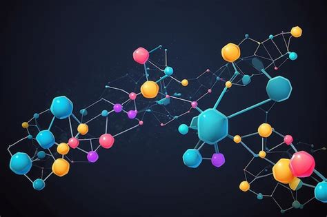 Premium Photo Hexagonal Molecular Structure For Medical Science And