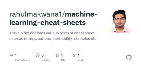 Machine Learning Cheat Sheet Machine Learning Cheat Sheet Pdf At Master