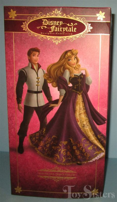 Disney Store Designer Sleeping Beauty Briar Rose And Prince Phillip Toy