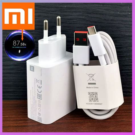 Xiaomi cargador Rápido Redmi Note 10 Original Adaptador De Teléfono De