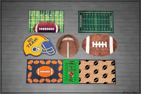 Football Man Cave Strenee Sims