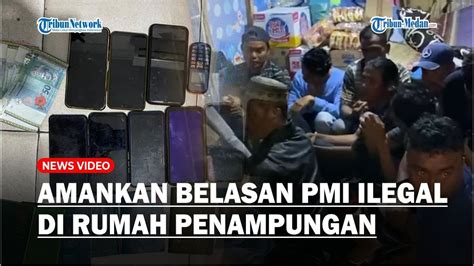 Polres Batubara Amankan Belasan Pmi Ilegal Di Rumah Penampungan