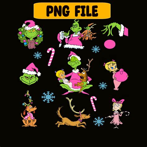 Grinch Cartoon Png Christmas Day Png Grinch Era Png Inspire Uplift