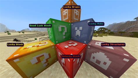 Lucky Blocks Minecraft Addon