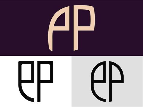 Paquete De Dise Os De Logotipos De Letras Iniciales Creativas Pp