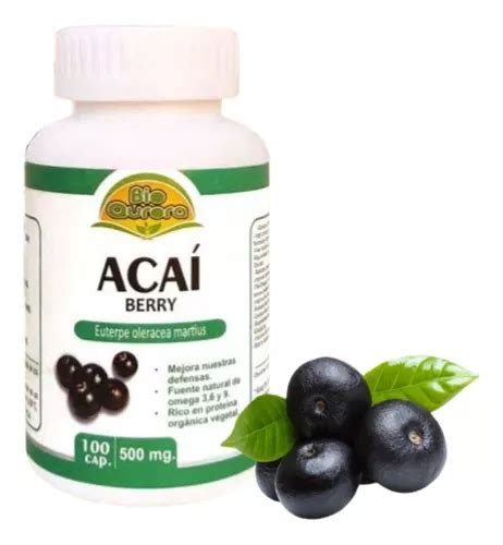 Acai Berry En C Psulas Uds De Mg Registro Sanitario Cuotas