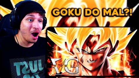 Reagindo A Kakarotto O Goku Do Mal Vgbeats Youtube