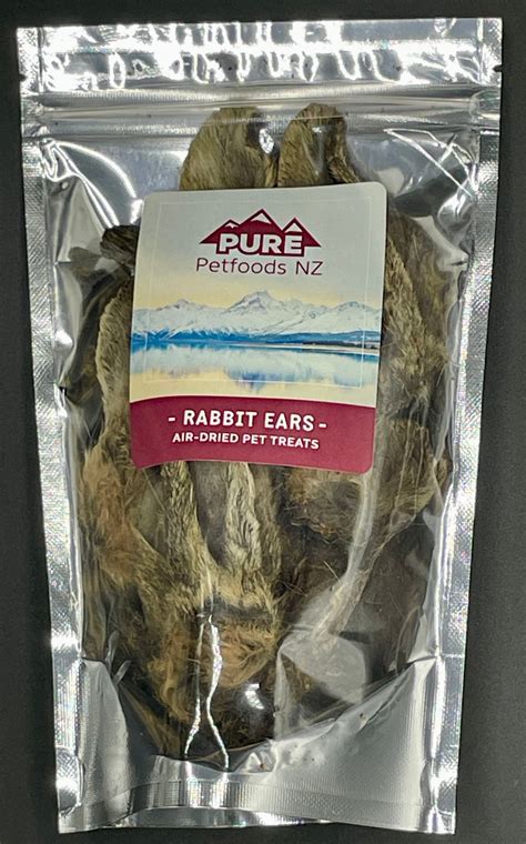 Air Dried Rabbit Ears Pure Petfoods Nz