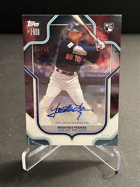 Topps X Julio Rodriguez Masataka Yoshida Rookie Autograph Ssp